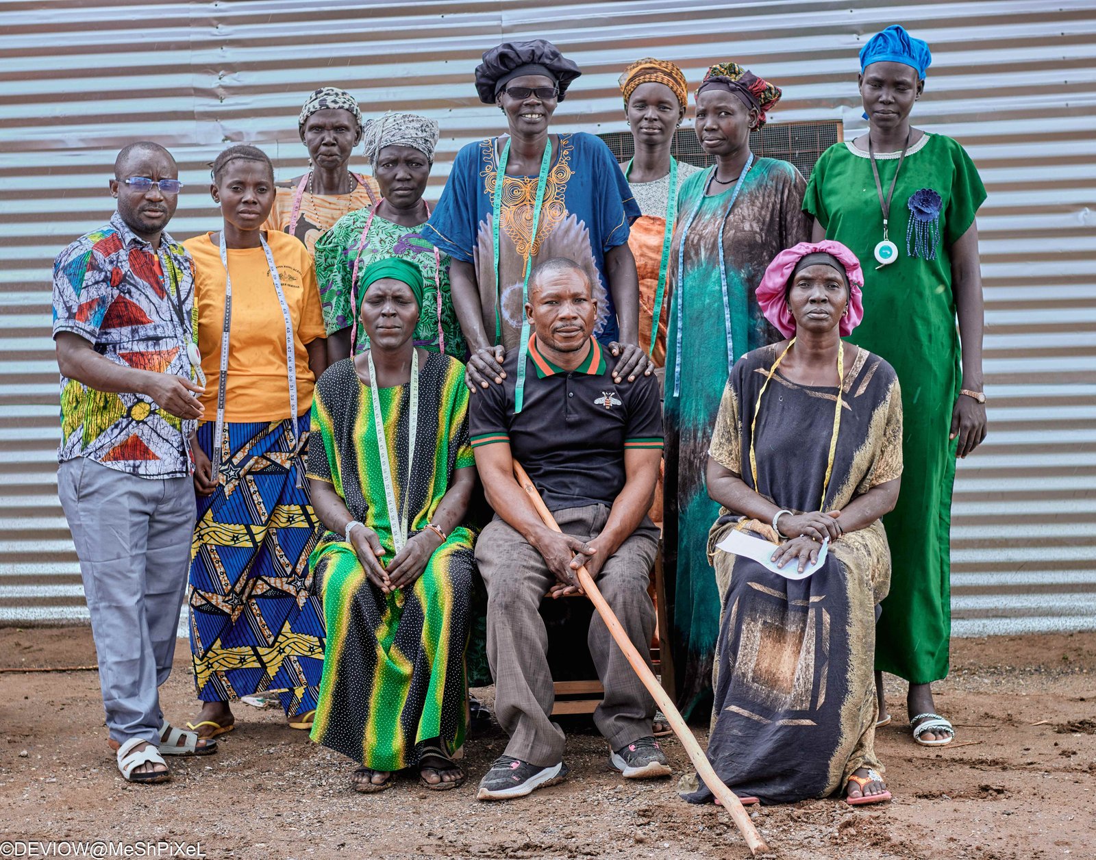 DEVIOW leadership and community members standing together