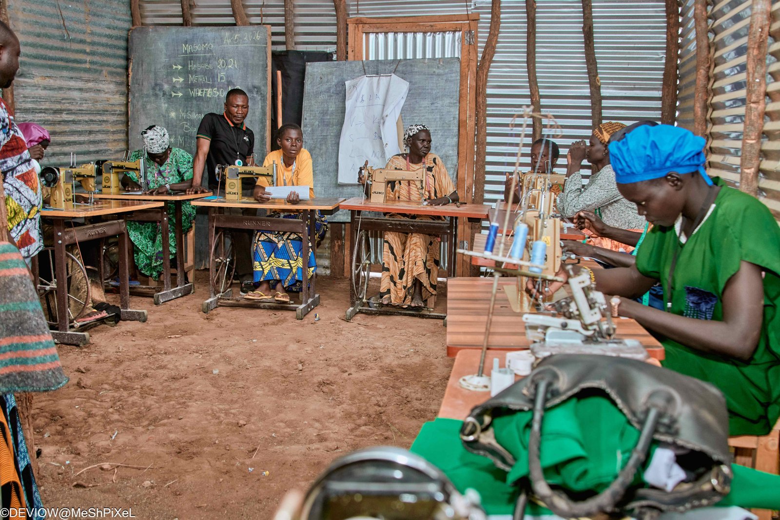 Tailoring workshop training session