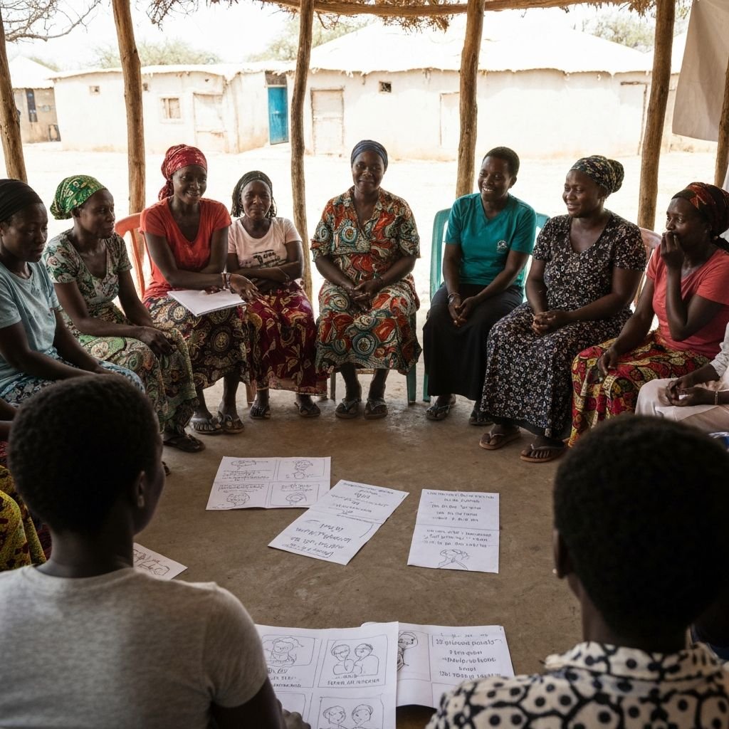 Community dialogue session